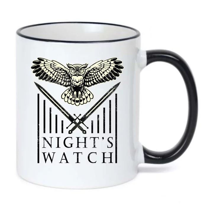 Part Of The Night's Watch Black Color Changing Mug