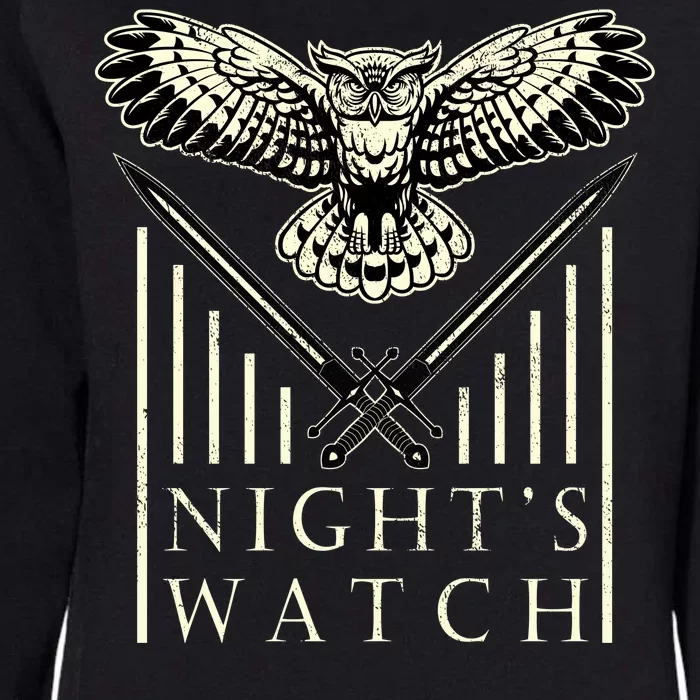 Part Of The Night's Watch Womens California Wash Sweatshirt