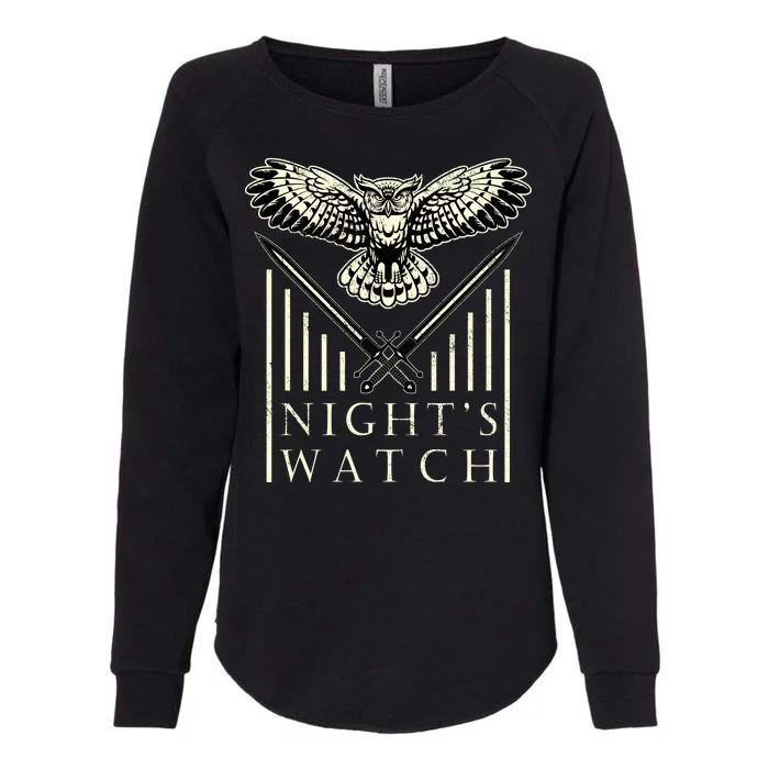 Part Of The Night's Watch Womens California Wash Sweatshirt