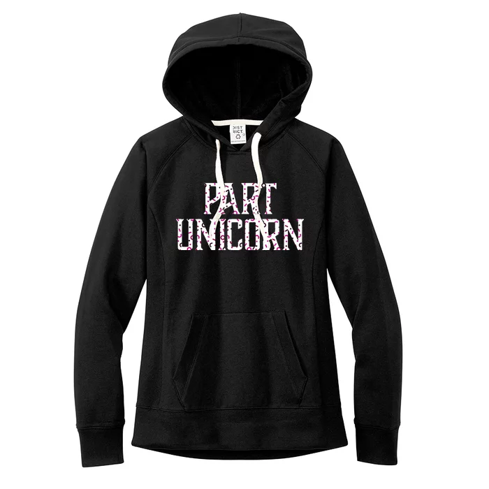 Part Unicorn Women's Fleece Hoodie