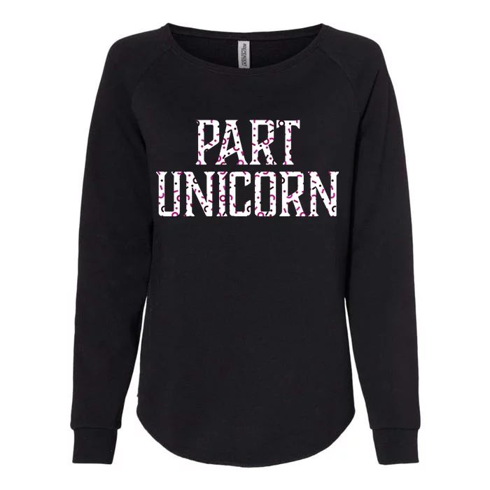 Part Unicorn Womens California Wash Sweatshirt