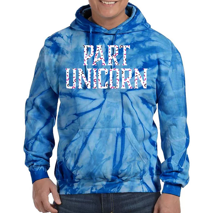 Part Unicorn Tie Dye Hoodie