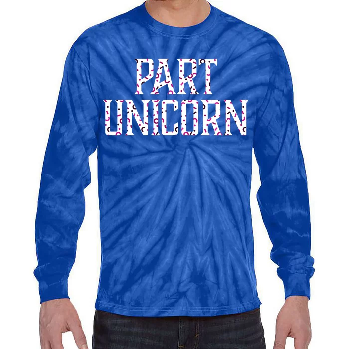 Part Unicorn Tie-Dye Long Sleeve Shirt