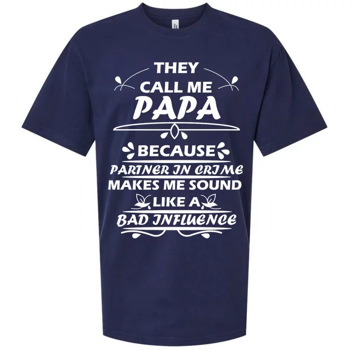 Partner And Crime Papa Sueded Cloud Jersey T-Shirt