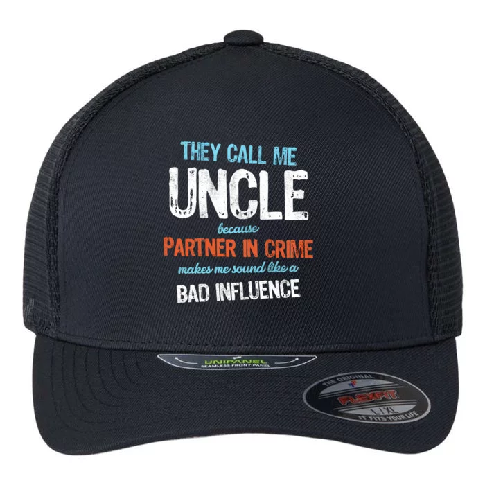 Partner In Crime Uncle Flexfit Unipanel Trucker Cap