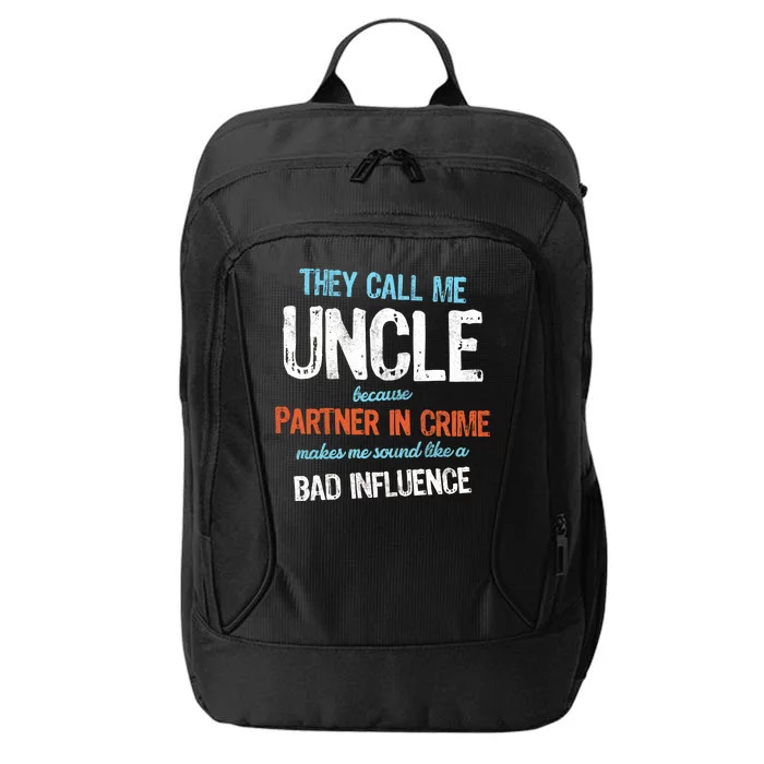 Partner In Crime Uncle City Backpack