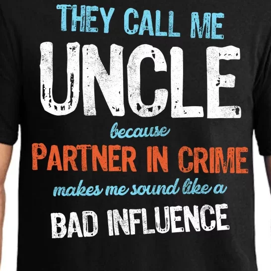 Partner In Crime Uncle Pajama Set