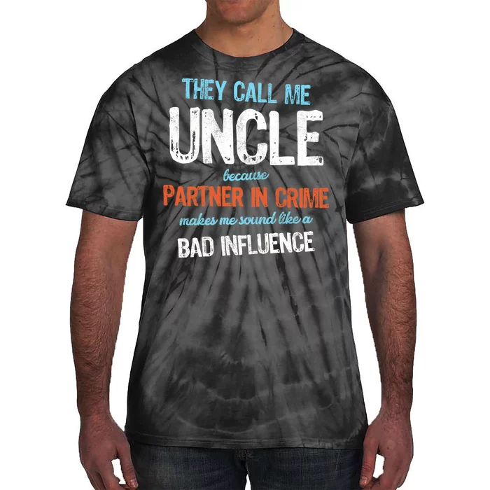 Partner In Crime Uncle Tie-Dye T-Shirt