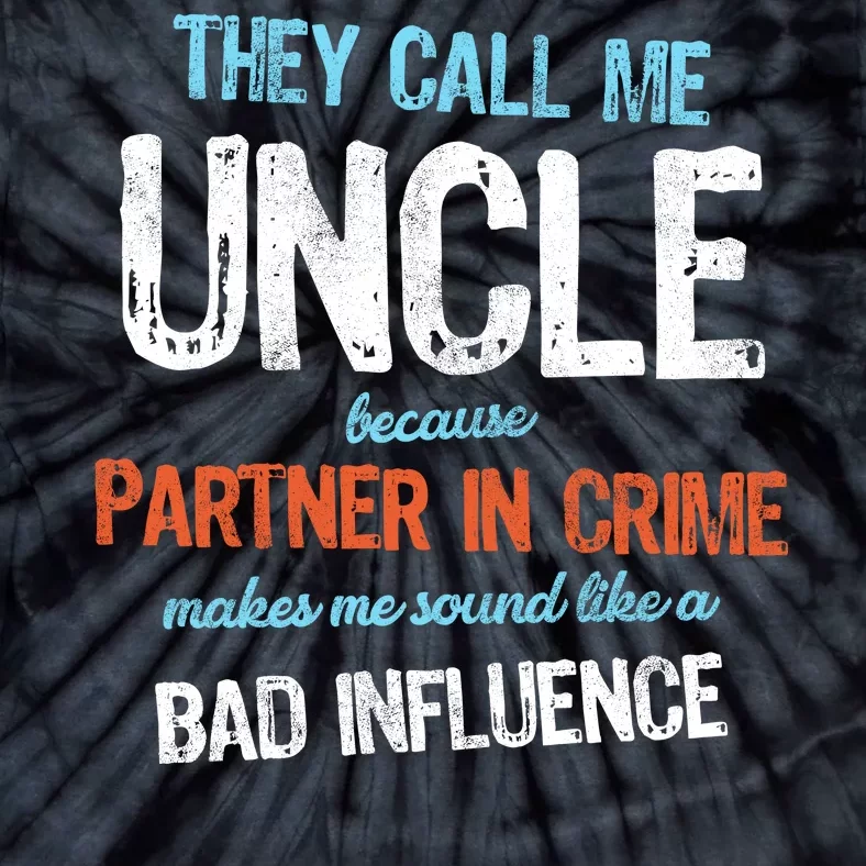 Partner In Crime Uncle Tie-Dye T-Shirt