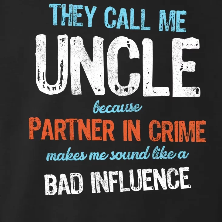 Partner In Crime Uncle Toddler Hoodie