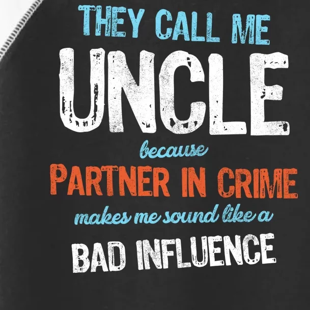 Partner In Crime Uncle Toddler Fine Jersey T-Shirt