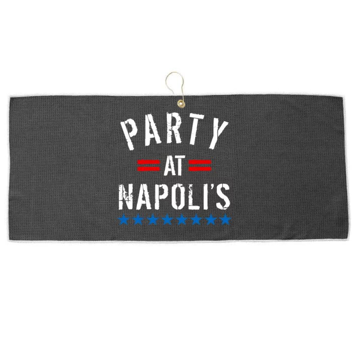 Party at Napoli's Large Microfiber Waffle Golf Towel