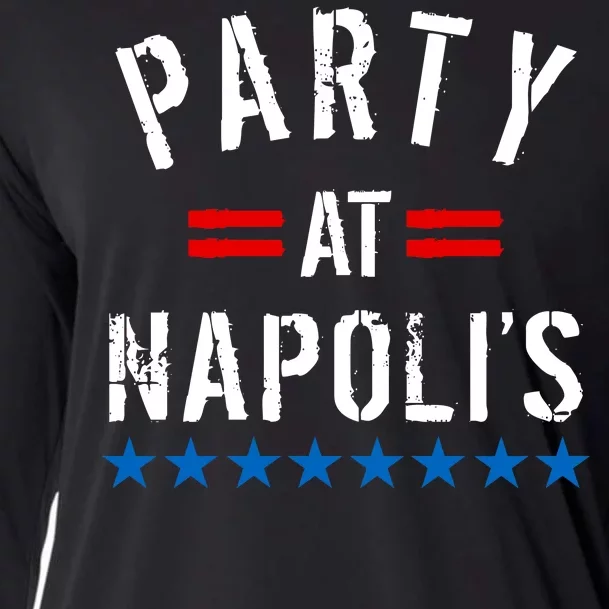 Party at Napoli's Cooling Performance Long Sleeve Crew