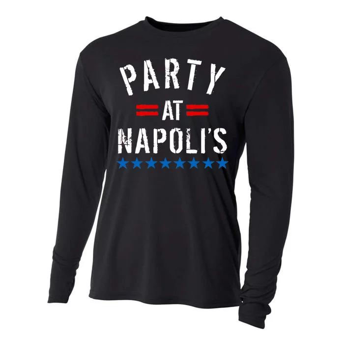 Party at Napoli's Cooling Performance Long Sleeve Crew