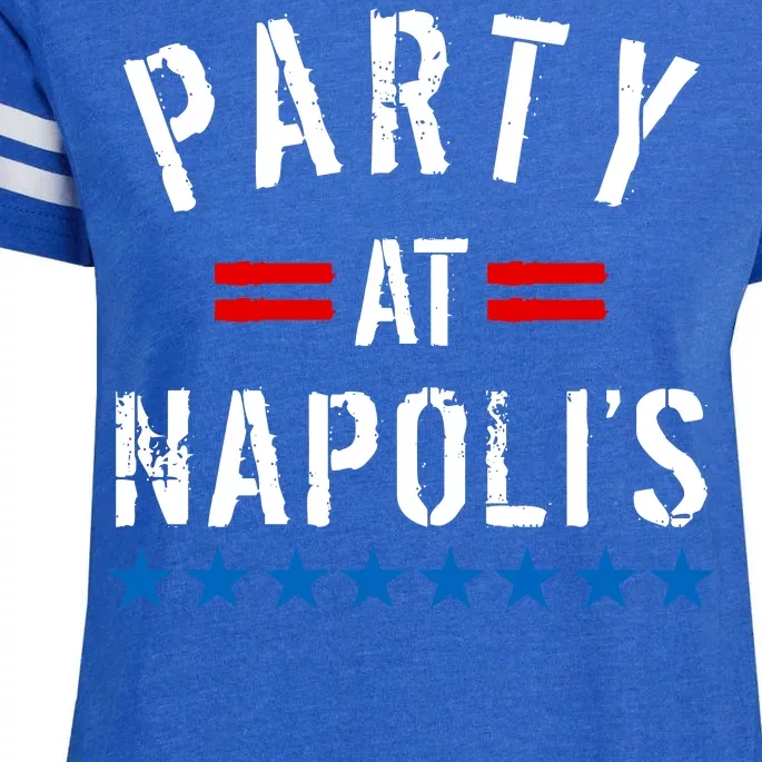 Party at Napoli's Enza Ladies Jersey Football T-Shirt