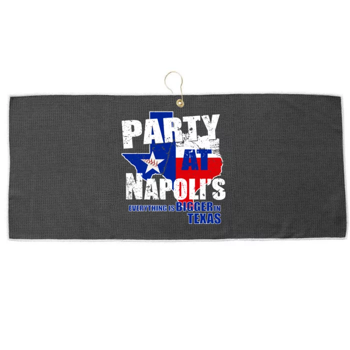 Party at Napoli's Everything Is Bigger In Texas Large Microfiber Waffle Golf Towel