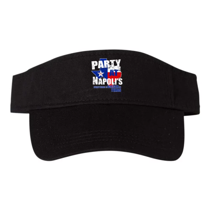 Party at Napoli's Everything Is Bigger In Texas Valucap Bio-Washed Visor