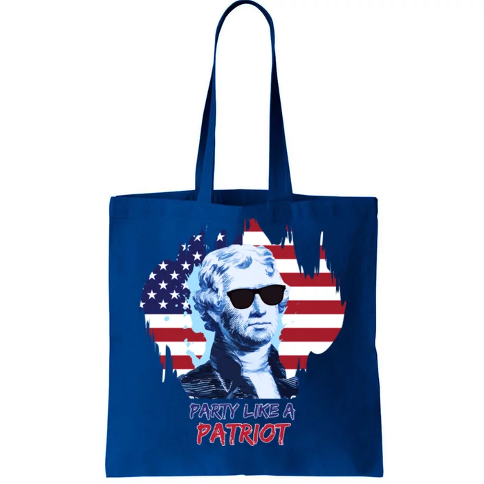 Party Like A Patriot Tote Bag