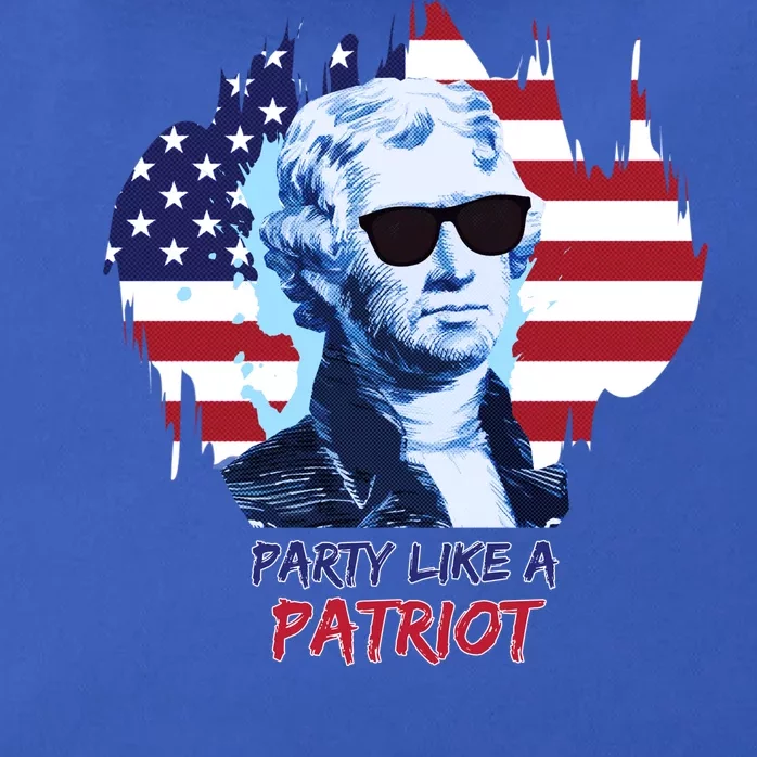 Party Like A Patriot Zip Tote Bag