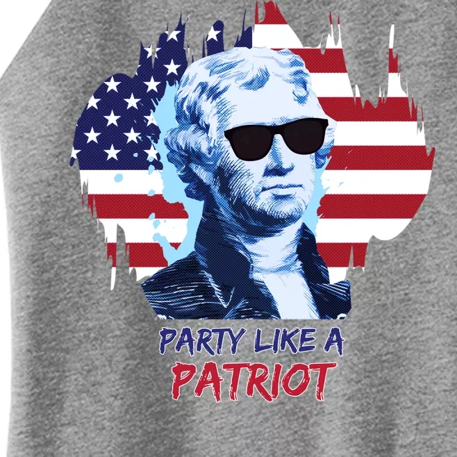 Party Like A Patriot Women’s Perfect Tri Rocker Tank