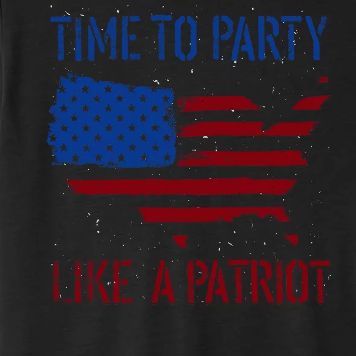 Party Like A Patriot USA Pride ChromaSoft Performance T-Shirt