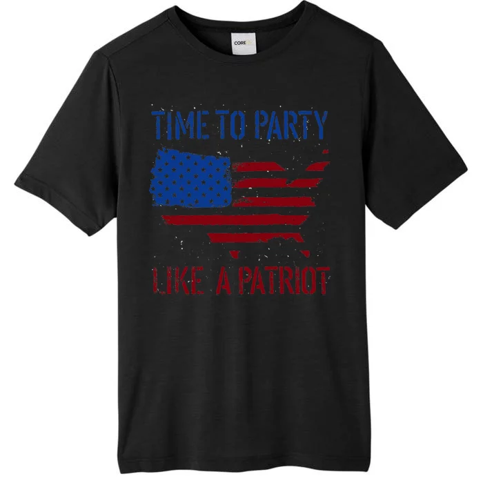 Party Like A Patriot USA Pride ChromaSoft Performance T-Shirt