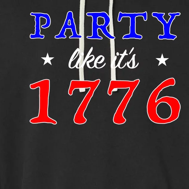 Party Like It's 1776 Garment-Dyed Fleece Hoodie