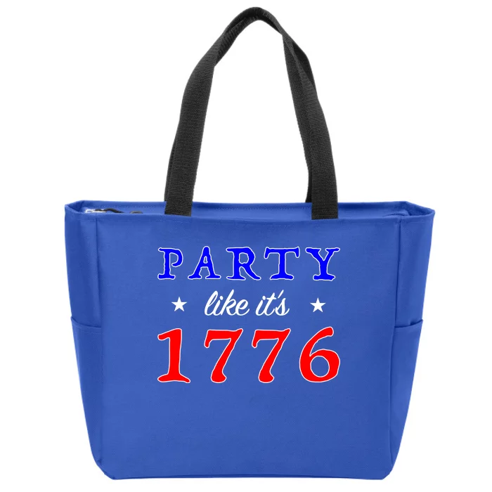 Party Like It's 1776 Zip Tote Bag