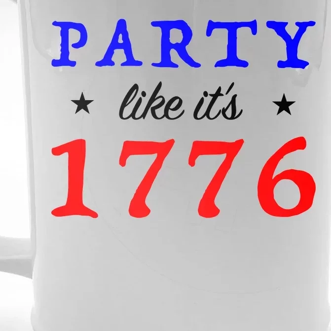 Party Like It's 1776 Front & Back Beer Stein