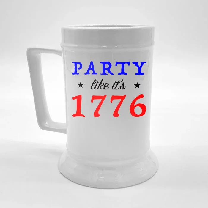 Party Like It's 1776 Front & Back Beer Stein