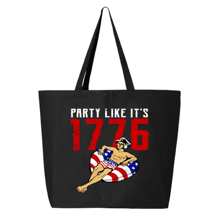 Party Like It's 1776 Patriotic George Washington 25L Jumbo Tote