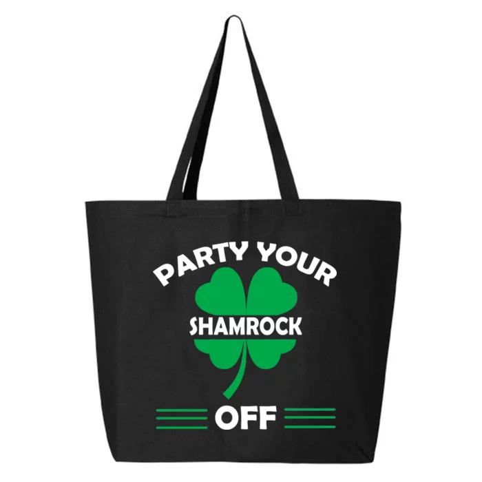 Party Your Shamrock Off Funny Irish 25L Jumbo Tote