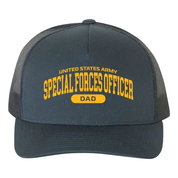 Proud Army Special Forces Officer Dad Cute Gift Yupoong Adult 5-Panel Trucker Hat