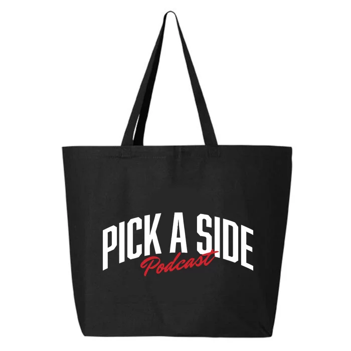 Pick A Side Podcast 25L Jumbo Tote