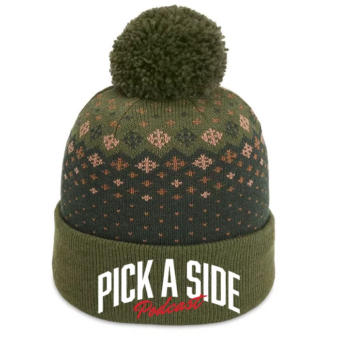 Pick A Side Podcast The Baniff Cuffed Pom Beanie