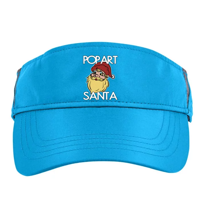 Pop Art Santa Claus Christmas Holiday Retro Advertising Gift Adult Drive Performance Visor