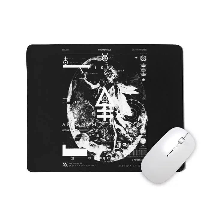 PROMETHEUS Apollo Sun God Sol Invictus Alchemy Occult Mousepad