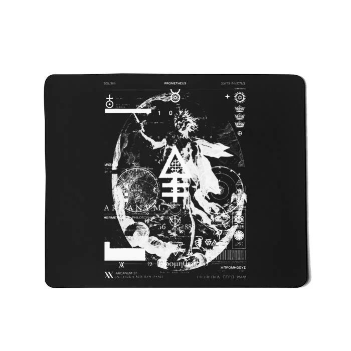 PROMETHEUS Apollo Sun God Sol Invictus Alchemy Occult Mousepad