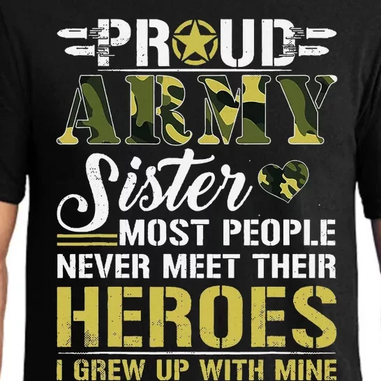 Proud Army Sister Pajama Set