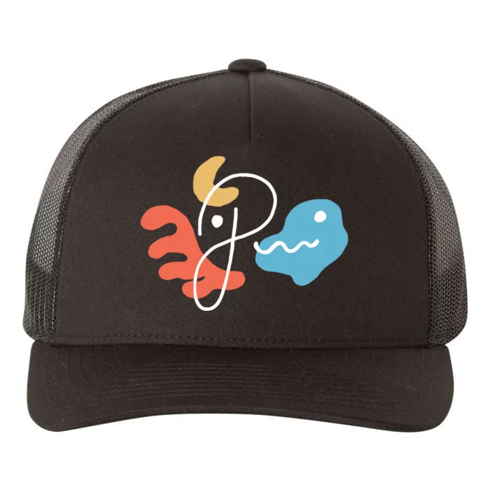 Plini Abstract Signature 2024 Yupoong Adult 5-Panel Trucker Hat