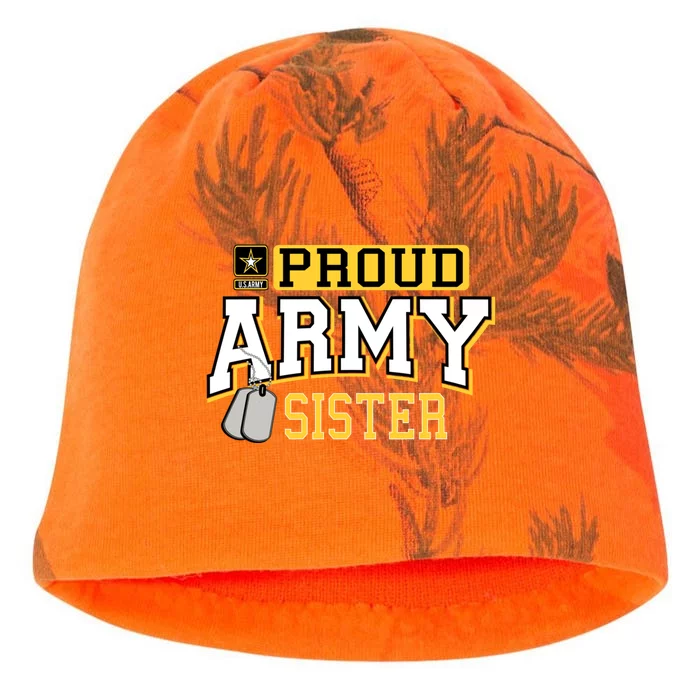 Proud Army Sister Gift Military Pride Gift Kati - Camo Knit Beanie