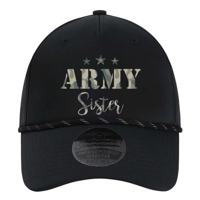 Proud Army Sister Camouflage Army Sister Performance The Dyno Cap