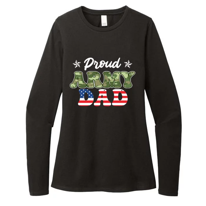 Proud Ardad Soldiers Father Military Fan I Love The Army Cool Gift Womens CVC Long Sleeve Shirt