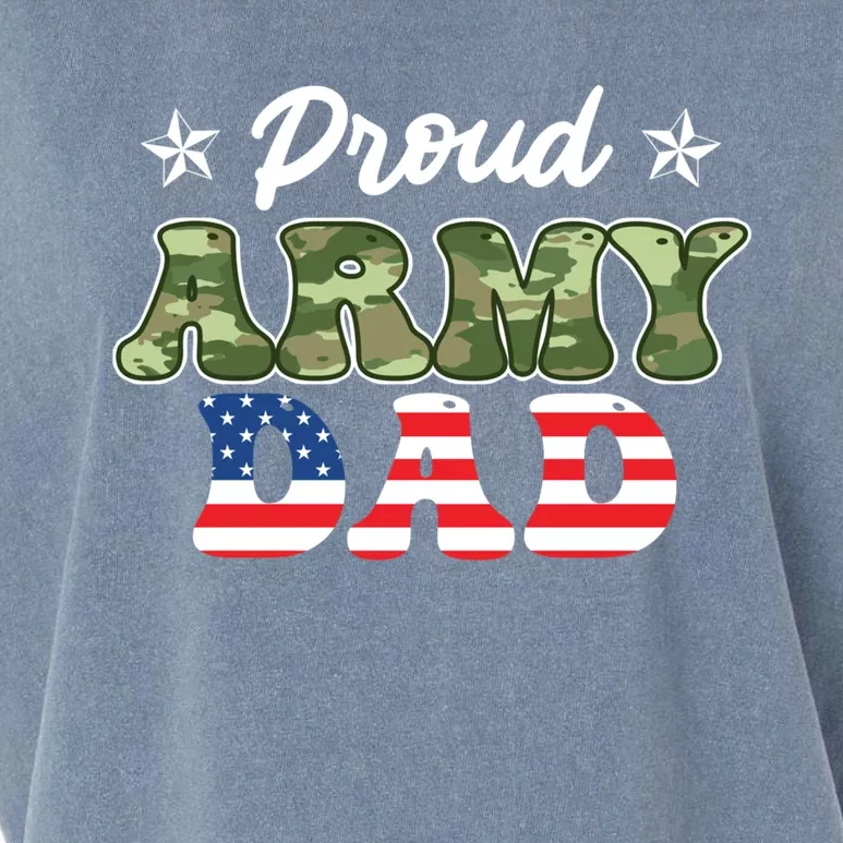 Proud Ardad Soldiers Father Military Fan I Love The Army Cool Gift Garment-Dyed Women's Muscle Tee