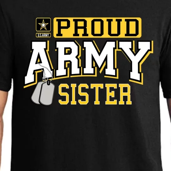 Proud Army Sister Gift Military Pride Gift Pajama Set