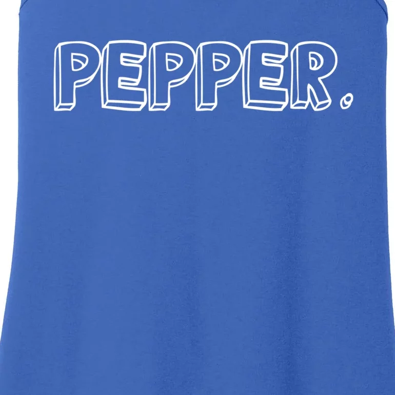 Pepper And Salt Pepper Costume Couple Matching Gift Ladies Essential Tank