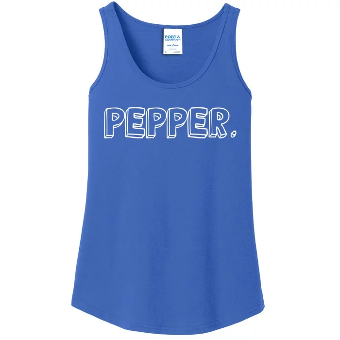 Pepper And Salt Pepper Costume Couple Matching Gift Ladies Essential Tank