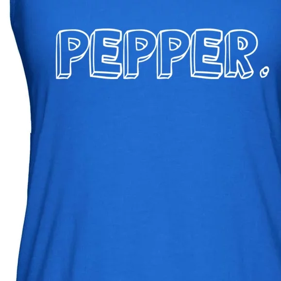 Pepper And Salt Pepper Costume Couple Matching Gift Ladies Essential Flowy Tank