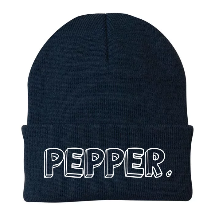 Pepper And Salt Pepper Costume Couple Matching Gift Knit Cap Winter Beanie