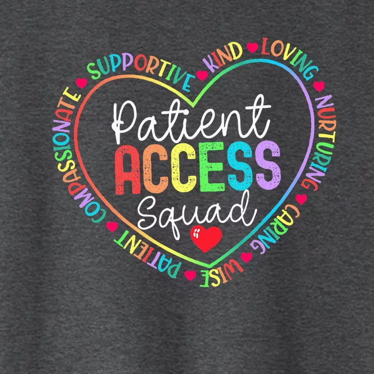 Patient Access Squad Specialist Rainbow Appreciation Women's Crop Top Tee